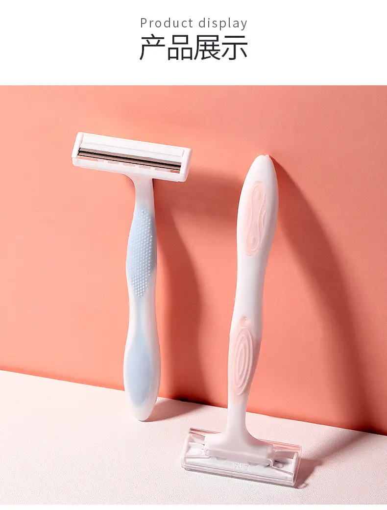 LMLTOP 2 Pack Anti-Slip Axillary Hair Removal Knife Set — feature 9