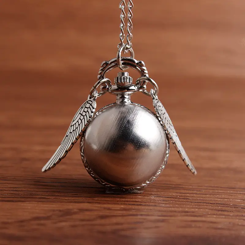Harry Potter snitch pocket watch necklace Harry Potter multi-color retro pocket watch new in stock foreign trade