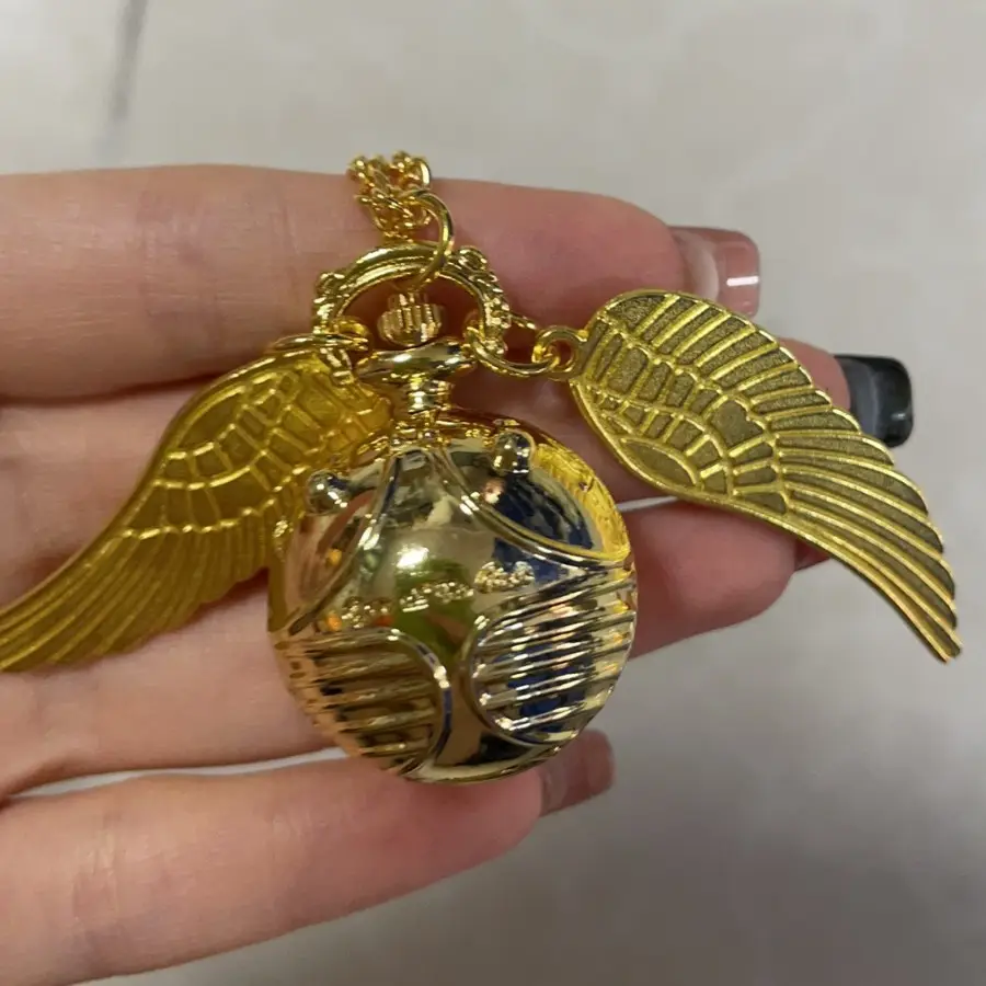 Harry Potter snitch pocket watch necklace Harry Potter multi-color retro pocket watch new in stock foreign trade