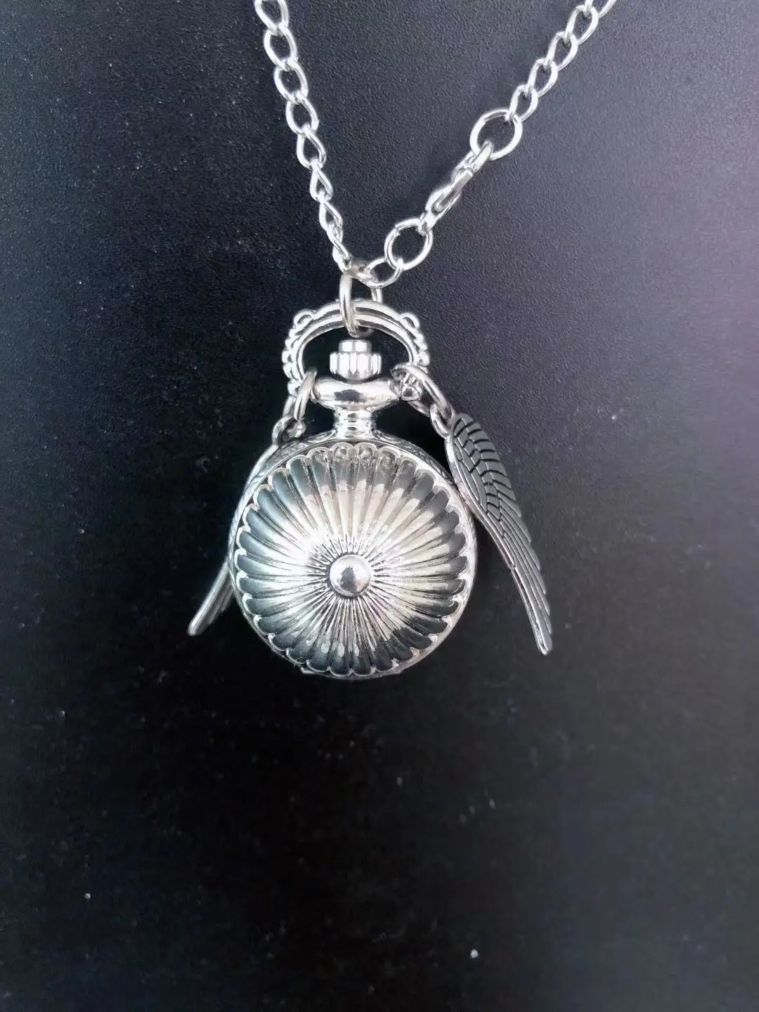 Harry Potter snitch pocket watch necklace Harry Potter multi-color retro pocket watch new in stock foreign trade