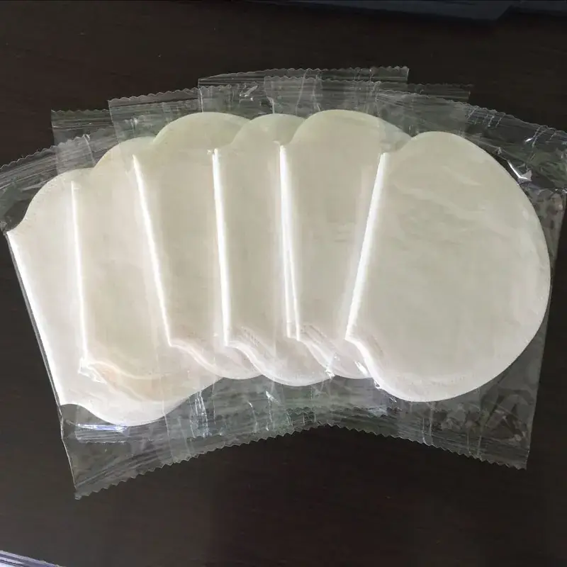 Transparent Sweat-Absorbent Patch for Armpit Use
