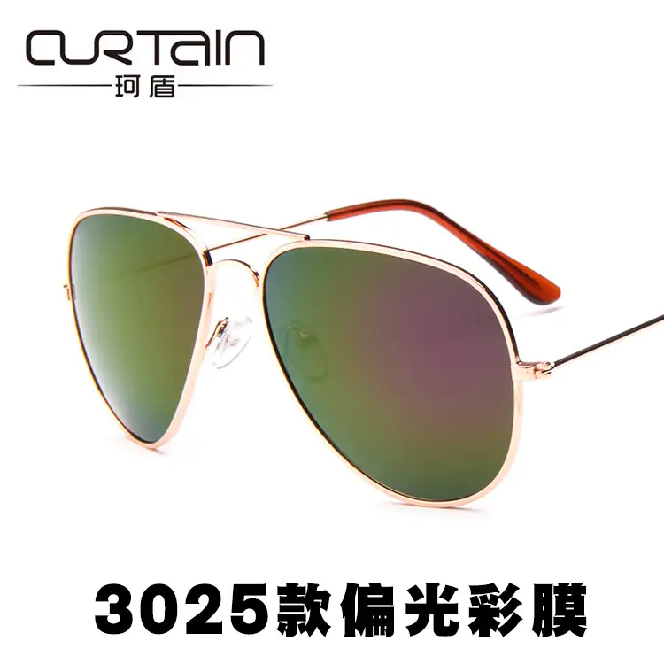 3025 Polarized Aviator Sunglasses Men Blue