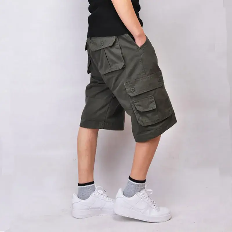 Multi-Pocket Crock Pants Plus Size Outdoor Men