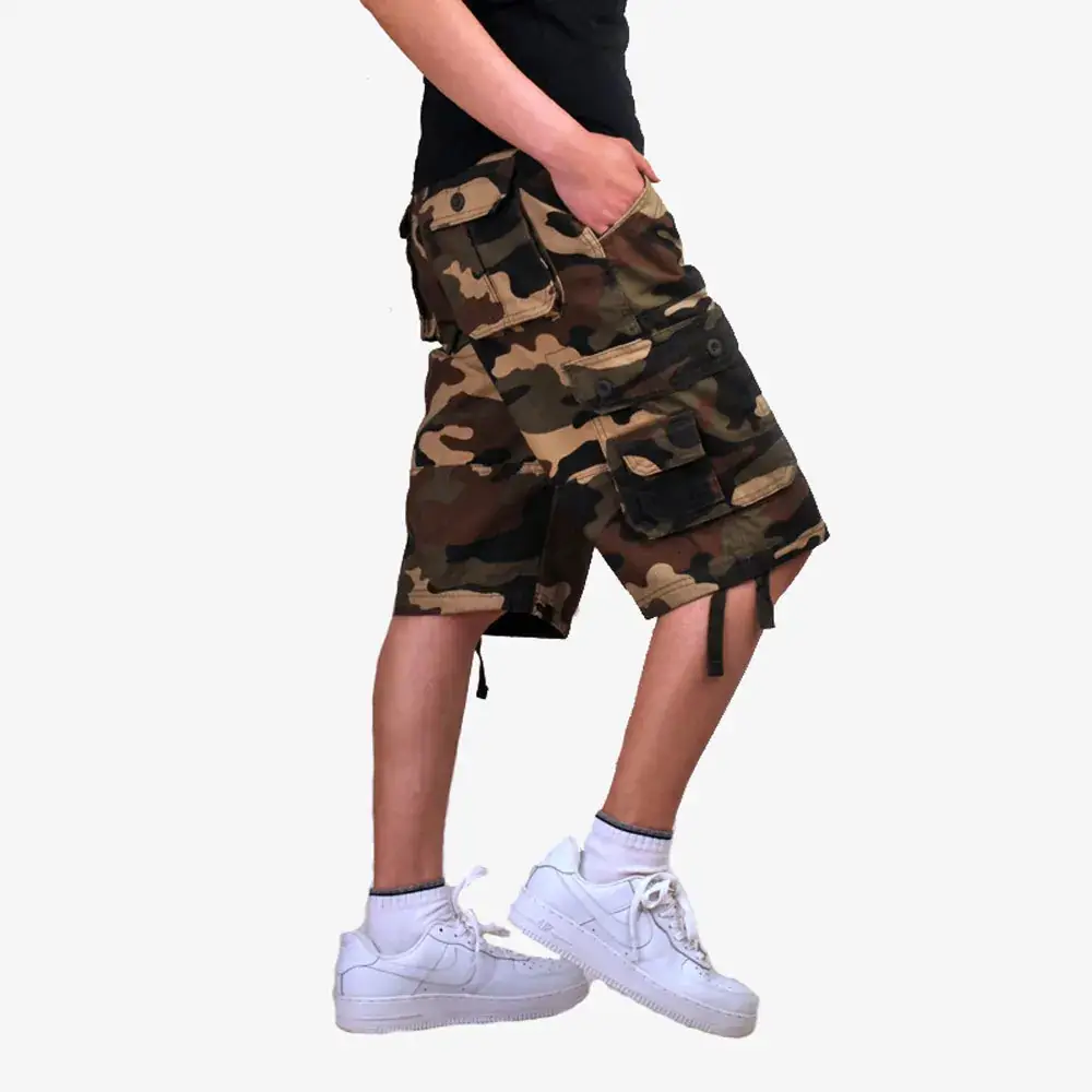 Multi-Pocket Crock Pants Plus Size Outdoor Men