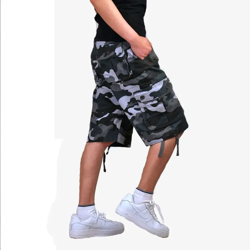 Multi-Pocket Crock Pants Plus Size Outdoor Men