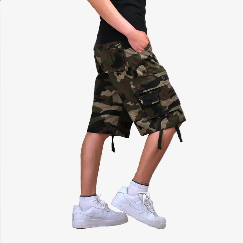 Multi-Pocket Crock Pants Plus Size Outdoor Men