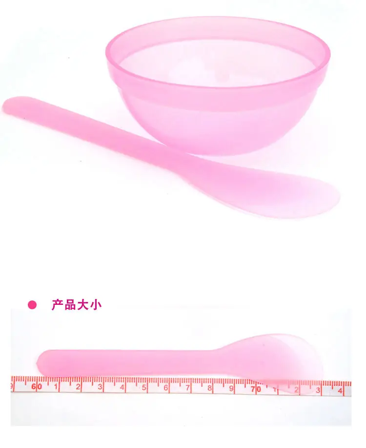 Plastic Crescent Cream Mask Spoon Set of 6 — feature 13