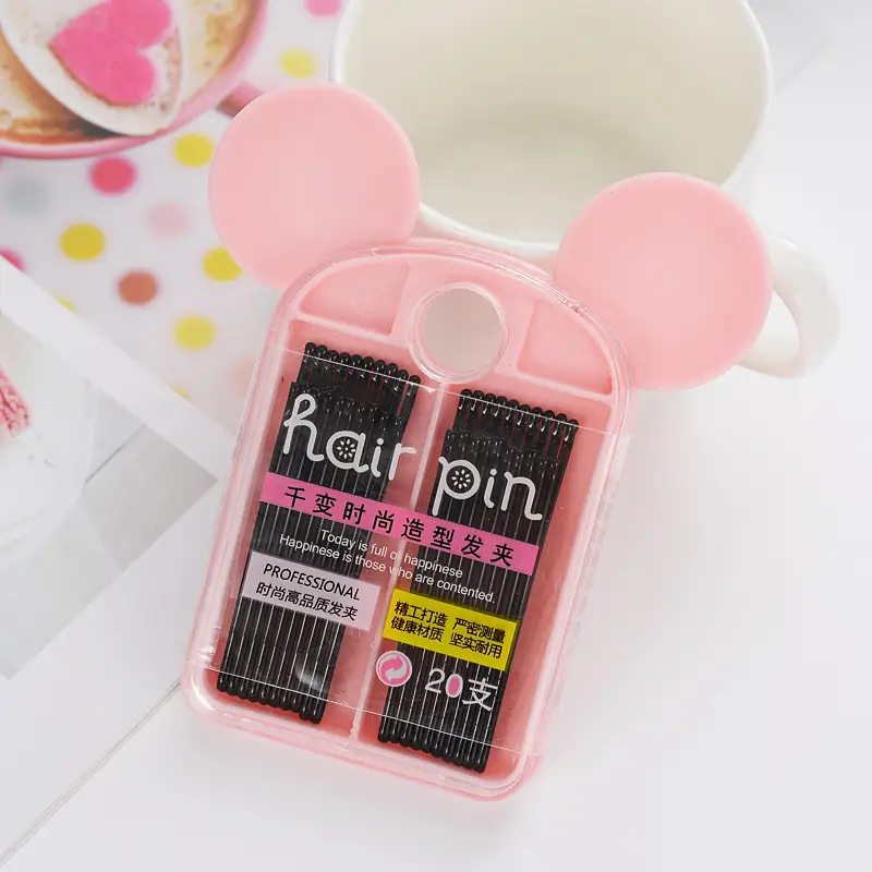 Rabbit Ears Hair Clip Set for Girls Non-Shedding — feature 12