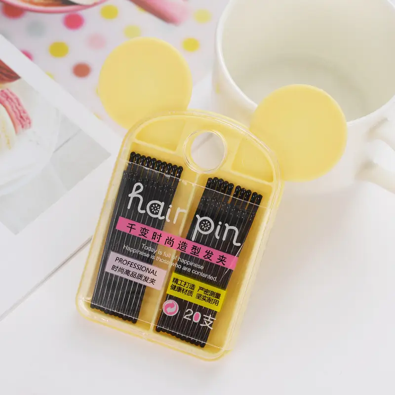Rabbit Ears Hair Clip Set for Girls Non-Shedding — feature 13
