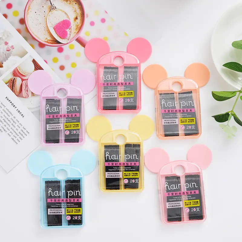 Rabbit Ears Hair Clip Set for Girls Non-Shedding — feature 19