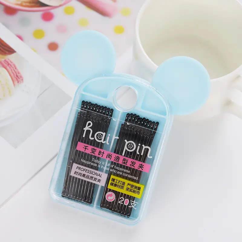 Rabbit Ears Hair Clip Set for Girls Non-Shedding — feature 20