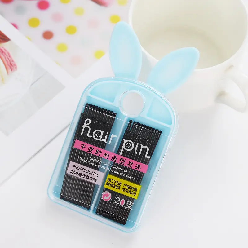 Rabbit Ears Hair Clip Set for Girls Non-Shedding — feature 21