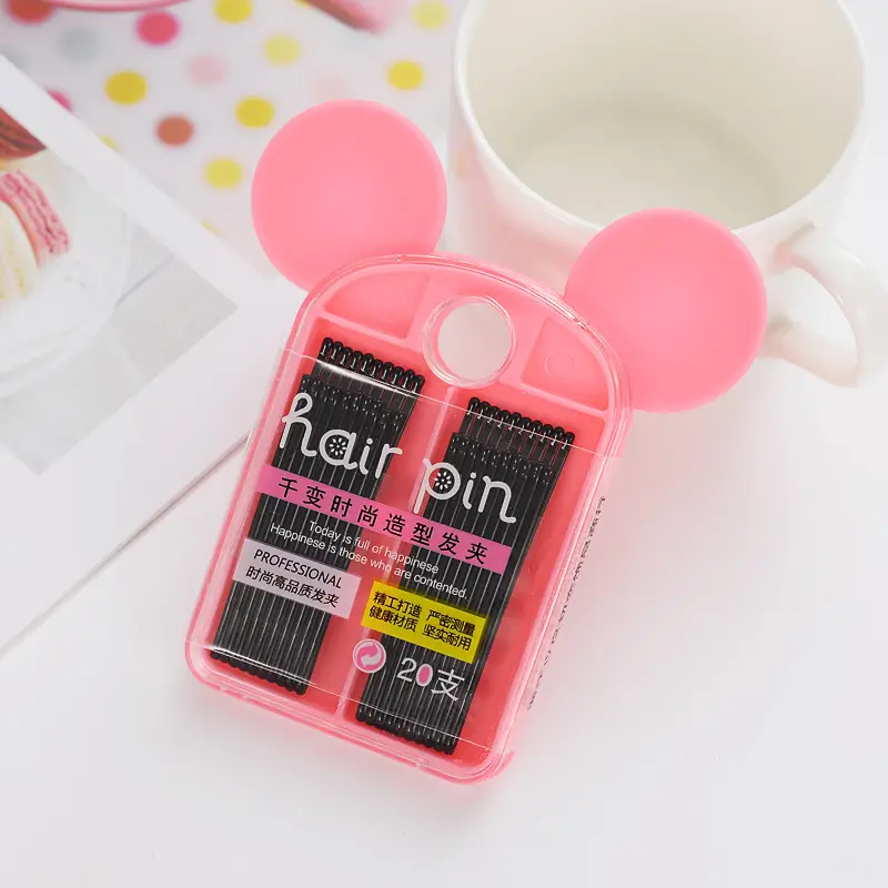 Rabbit Ears Hair Clip Set for Girls Non-Shedding — feature 7