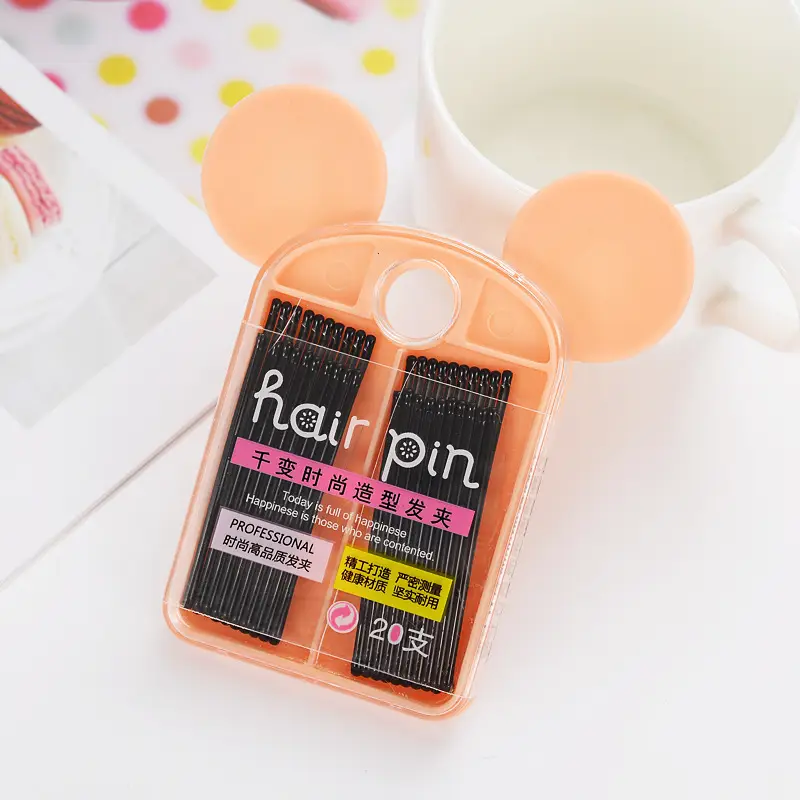 Rabbit Ears Hair Clip Set for Girls Non-Shedding — feature 9