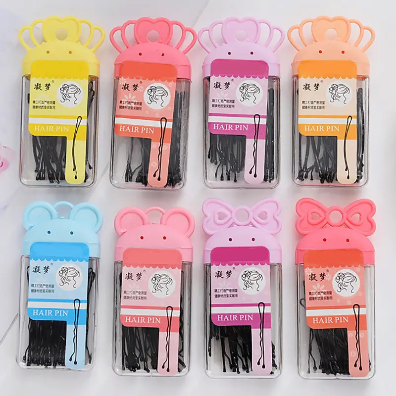 Rabbit Ears Hair Clip Set for Girls Non-Shedding - Image 3