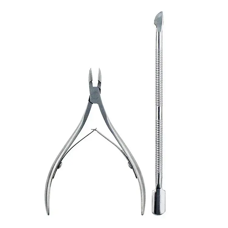 Stainless Steel Nail Peel Off Scissors Set