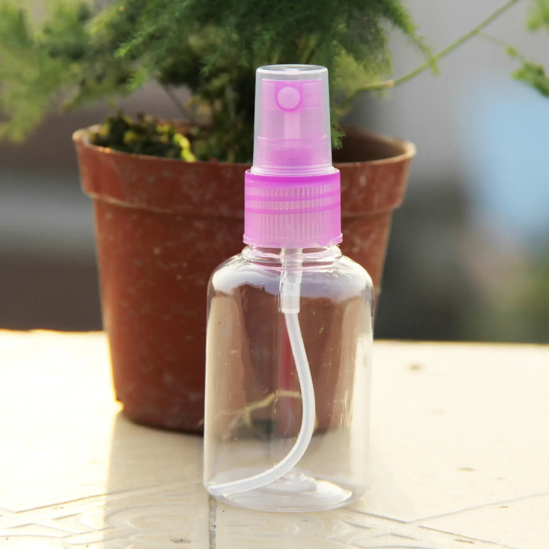 Transparent PET Spray Bottle 30-50-100ml Travel Use - Image 2