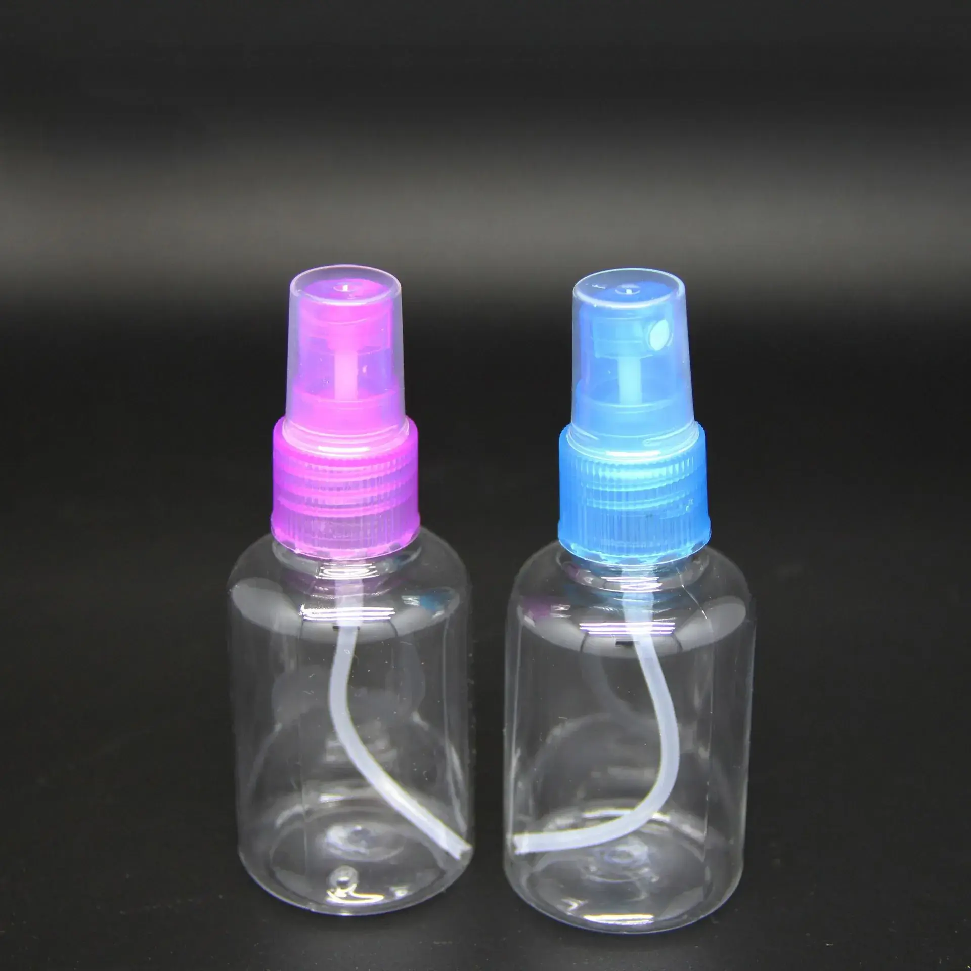 Transparent PET Spray Bottle 30-50-100ml Travel Use