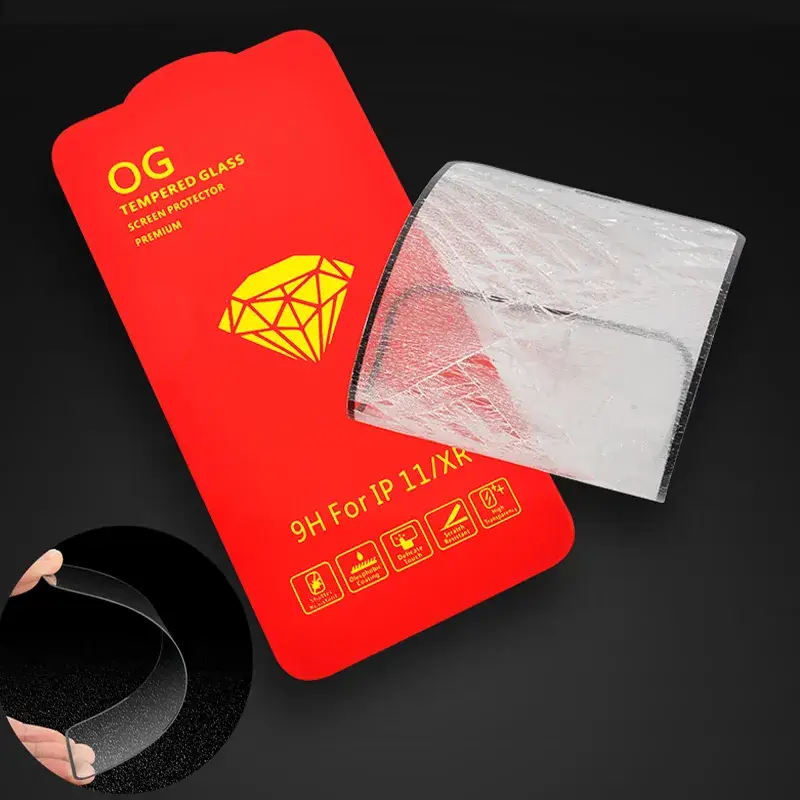 16 Full Screen Anti-Static Gold Drill Mobile Film Cover - Image 5