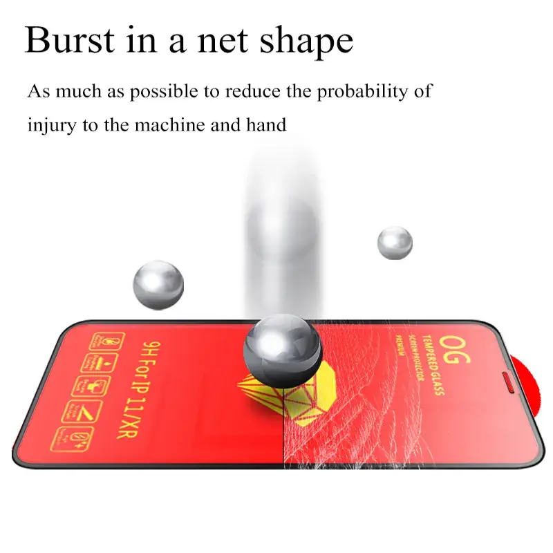 16 Full Screen Anti-Static Gold Drill Mobile Film Cover - Image 6