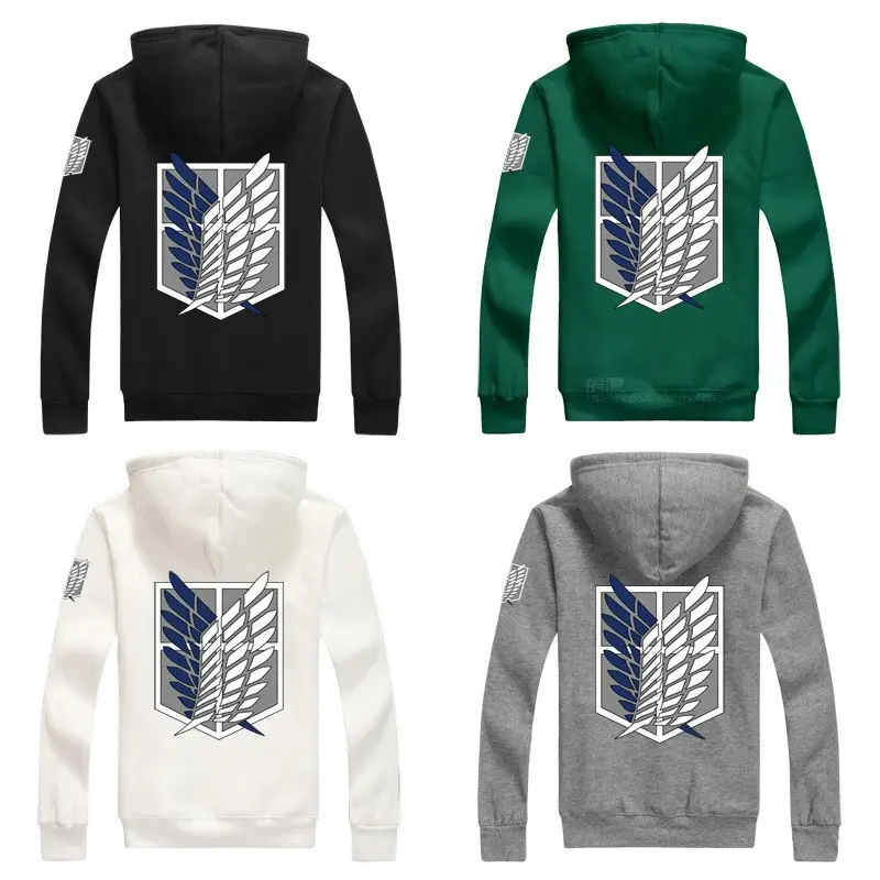 Allen Wings Hoodie Black Full Zip - Image 4