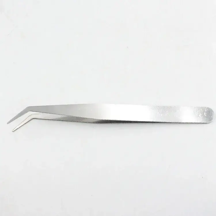 Metal Pointed Elbow Tweezers for Home Use - Image 3