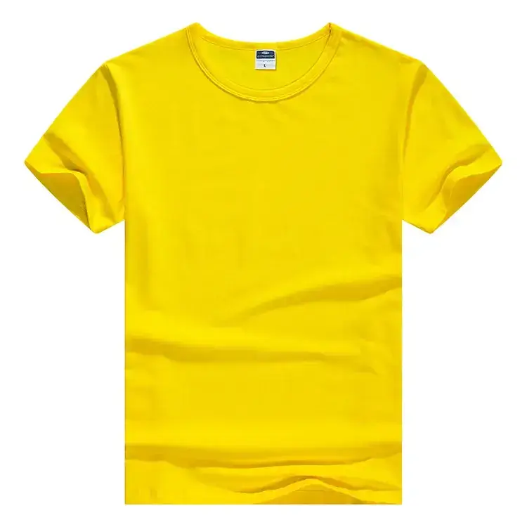 Spring Men's Black Modal T-Shirt Round Neck Blank