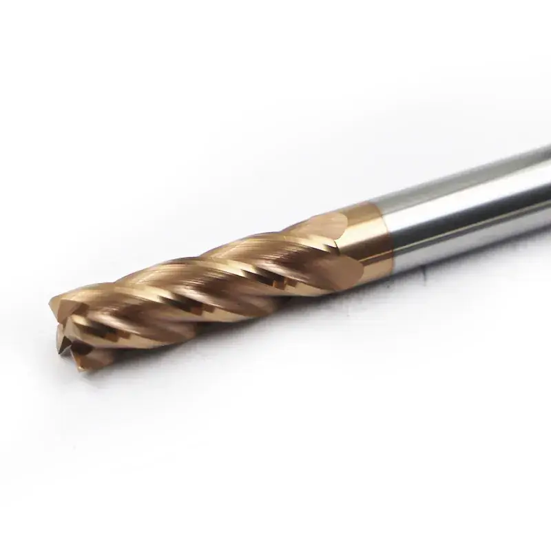 4-Blade HRC60 Degree Milling Cutter Tungsten Steel - Image 3