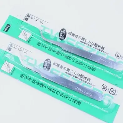 Pet Ear Cleaning Tweezers Stainless Steel Clips