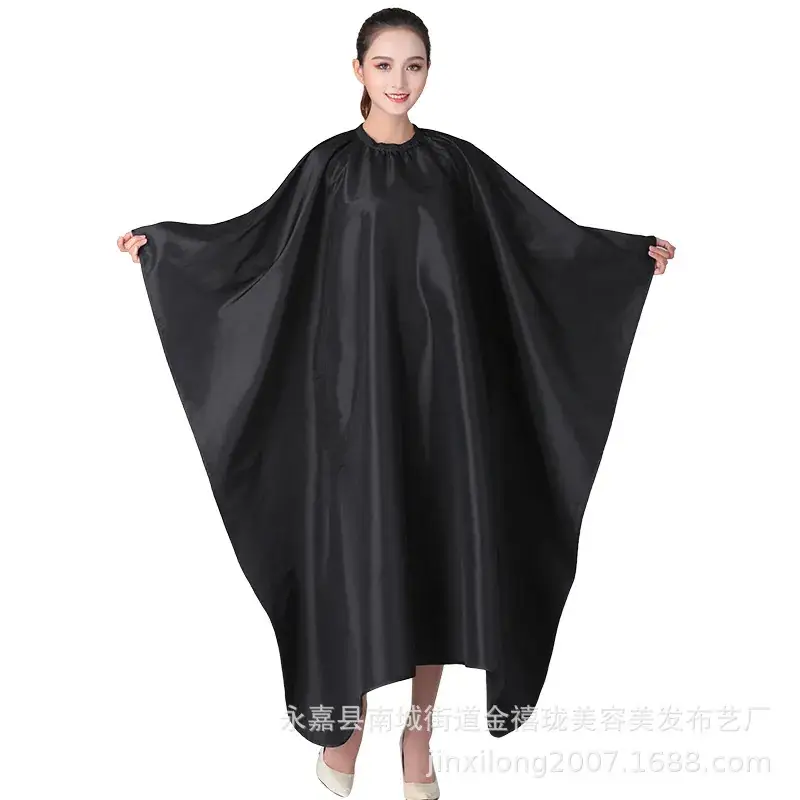 White Hair Cutting Cloth for Barber & Salon Use - Image 2