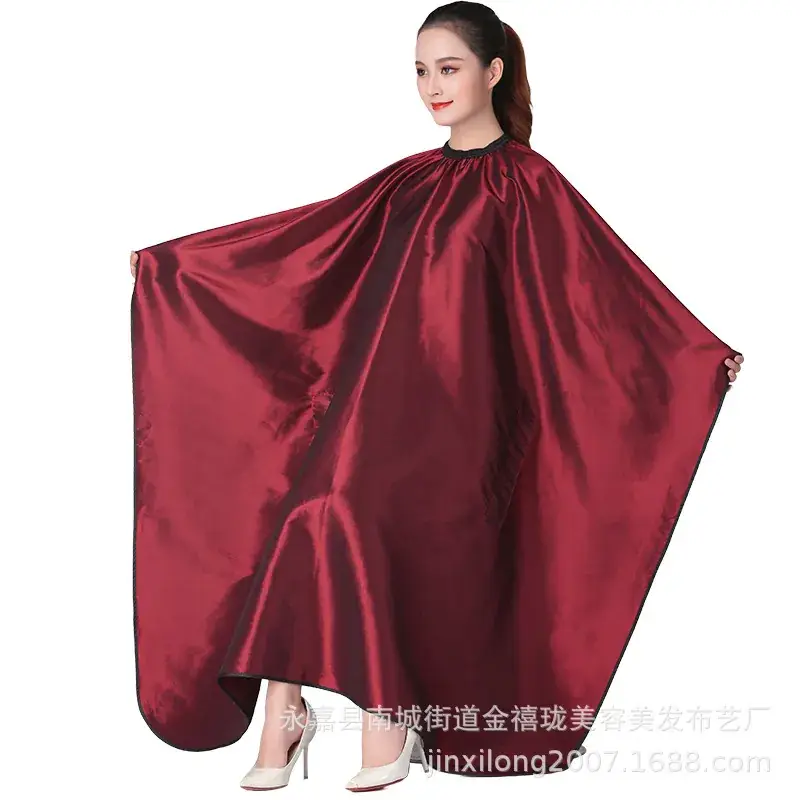 White Hair Cutting Cloth for Barber & Salon Use - Image 6