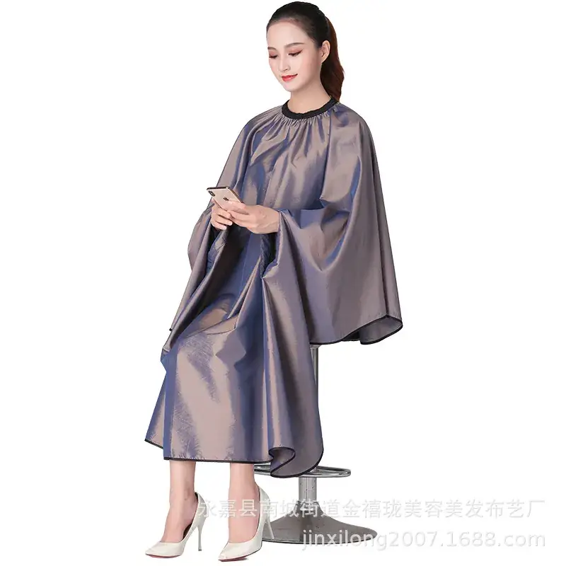 White Hair Cutting Cloth for Barber & Salon Use - Image 7