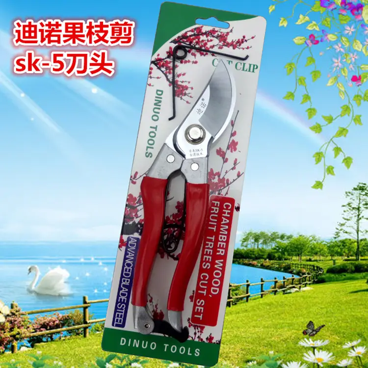 Factory Price Wholesale Dino Garden Pruning Tools Taiwan sk-5 Fruit Branch Shears Gardening Fruit Tree Pruning Shears Sharp Scissors — feature 2