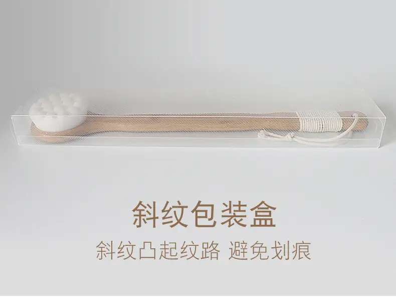 Bath Brush with Soft Bristles and Long Handle for Scrubbing the Back, Self-Use Body Brush, Cleaning Brush — feature 11