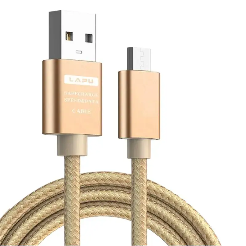 iPhone Data Cable with USB-C & Lightning Bristles