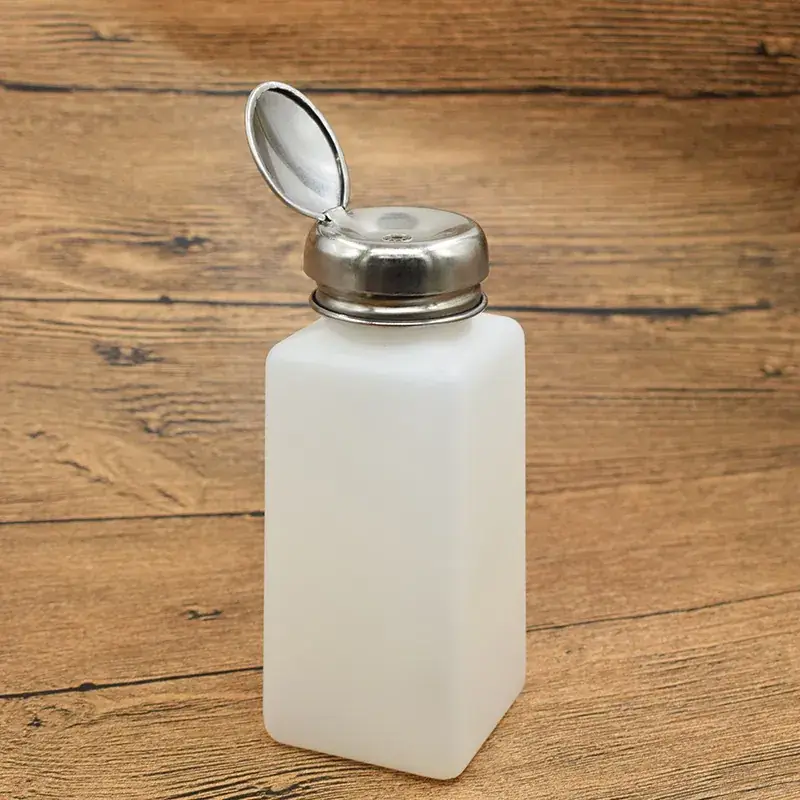Self-Pump Alcohol Bottle 200ml 250ml Anti-Static Cleaning