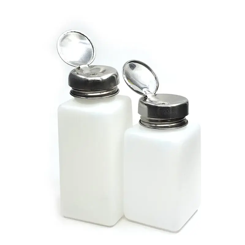 Self-Pump Alcohol Bottle 200ml 250ml Anti-Static Cleaning