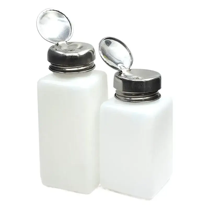 Self-Pump Alcohol Bottle 200ml 250ml Anti-Static Cleaning