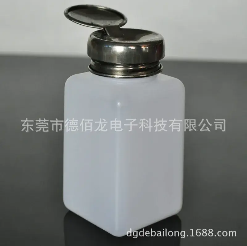 Self-Pump Alcohol Bottle 200ml 250ml Anti-Static Cleaning — feature 11