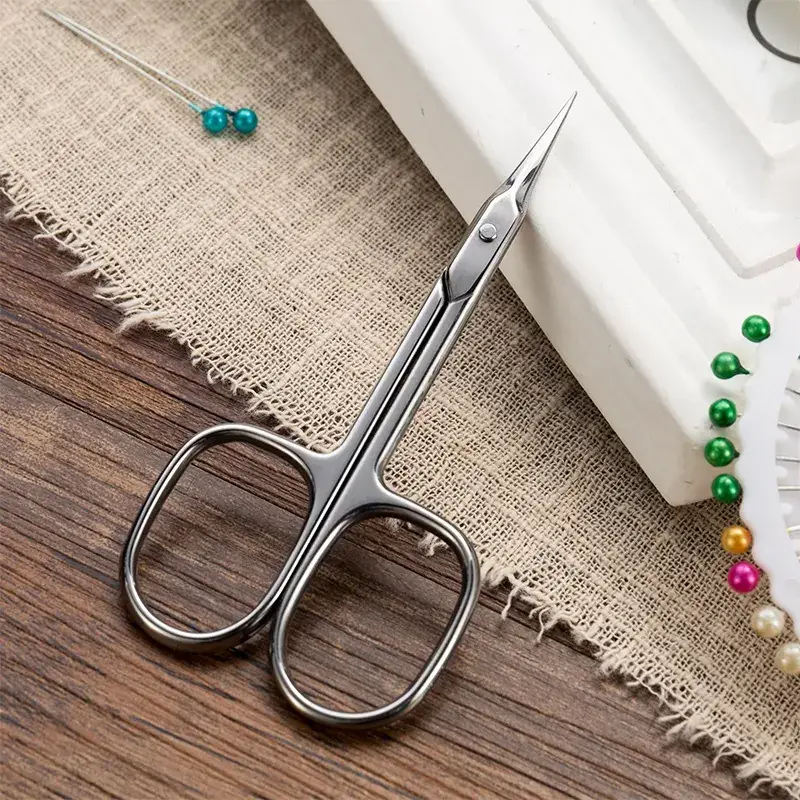Stainless Steel Eyelash & Eye Makeup Scissors - Image 2