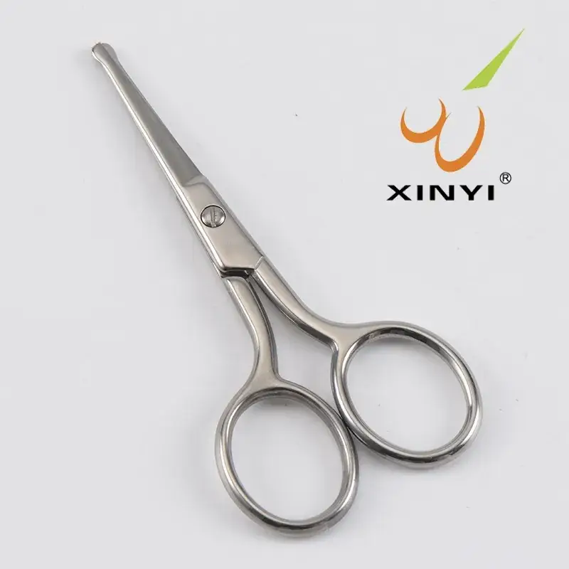 Stainless Steel Nose Hair Scissors for Makeup Tools