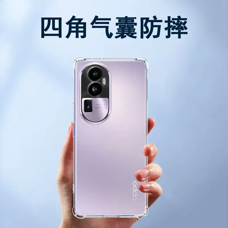 OPPO Phone Case 12/13/14 with Airbag & Transparent Design - Image 8
