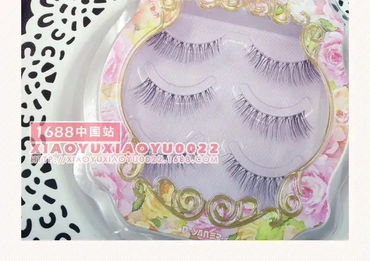 Japanese SM831 False Eyelashes Sharpened 3 Pairs — feature 18
