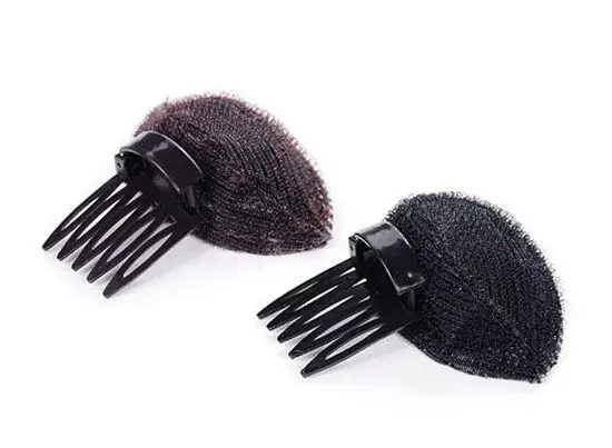 Black Puffy Hair Curler with 360° Curl Brush - Image 2