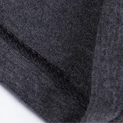 Men Grey V-Neck T-Shirt 8262 Summer - Image 6