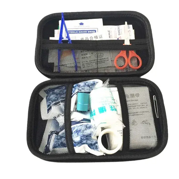 Red EVA First Aid Kit with Star Emblem - Image 5