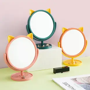 Pink Cat Ear Makeup Mirror for Girls Desktop — feature 5