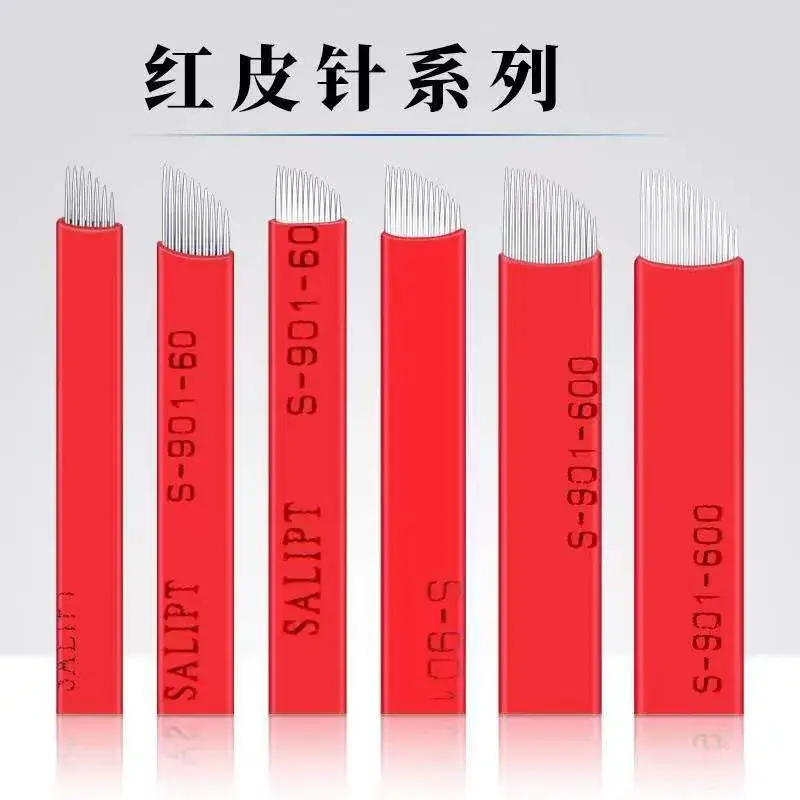 Tattoo Needle Blades Curved Fog Eyebrow 3 Round 5 Single Double Row - Image 4