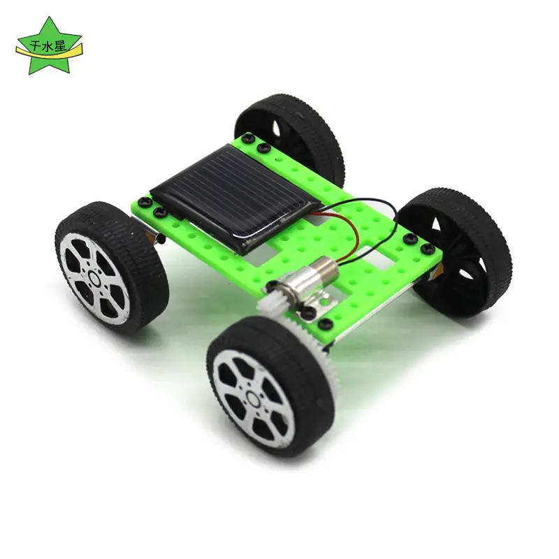 Solar Powered Mini Car DIY Handmade Science Toy - Image 5