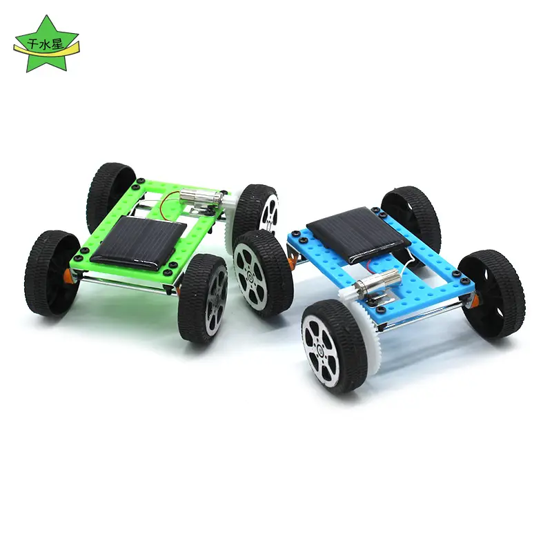 Solar Powered Mini Car DIY Handmade Science Toy - Image 6